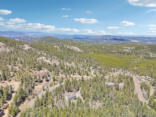 10469 Christopher Dr, Conifer, CO 80433 - aerial view of mountains and a forest