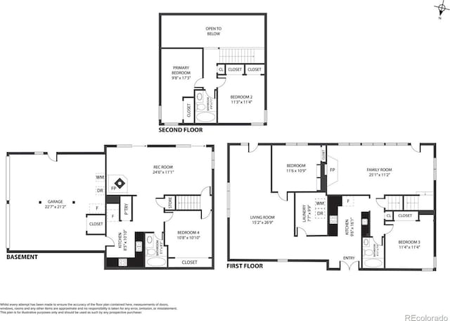 10469 Christopher Dr, Conifer, CO 80433 - floor plan / room layout