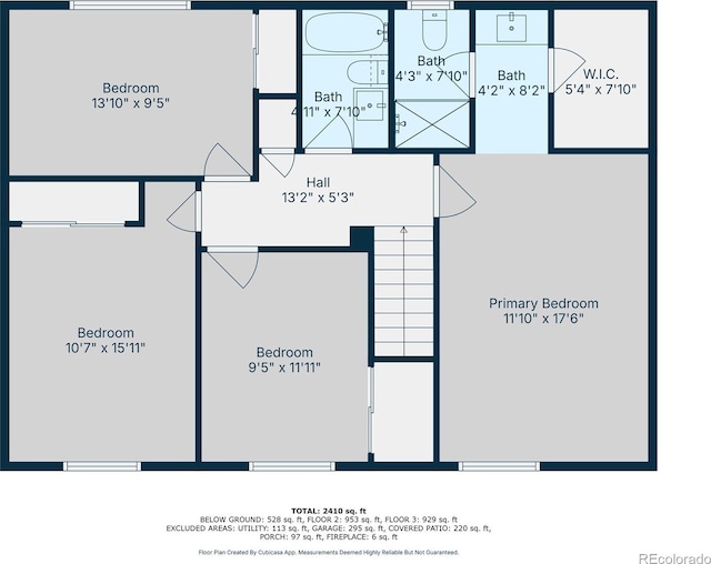 2954 E 101st Ave, Thornton, CO 80229 - property floor plan