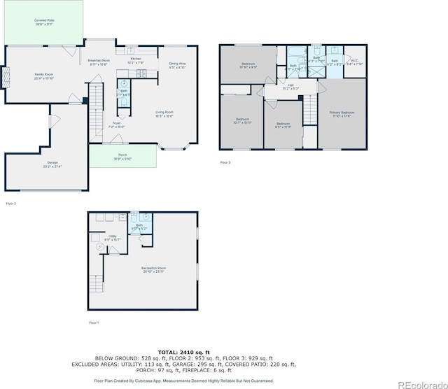 2954 E 101st Ave, Thornton, CO 80229 - property floor plan