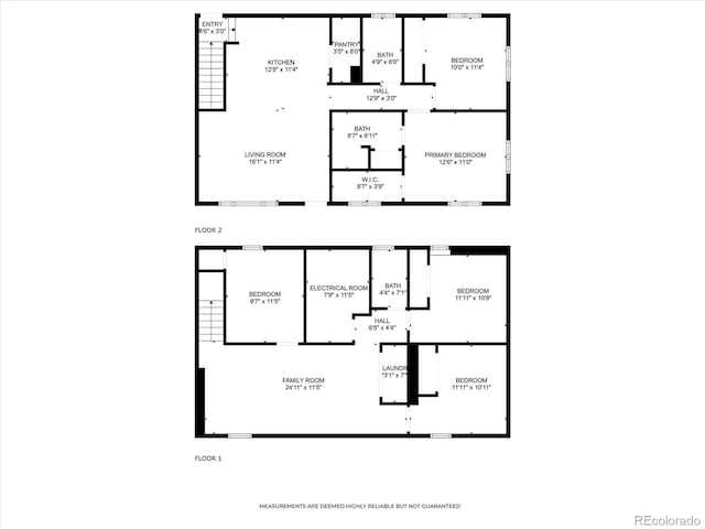 2840 Cottonwood Dr, Denver, CO 80221 - floor plan