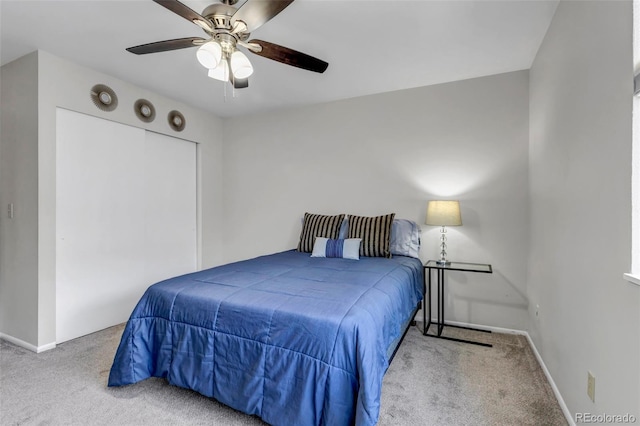 8905 Field St Unit 91, Westminster, CO 80021 - carpeted bedroom featuring baseboards and ceiling fan