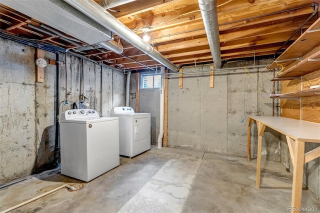 8905 Field St Unit 91, Westminster, CO 80021 - basement featuring washer and dryer