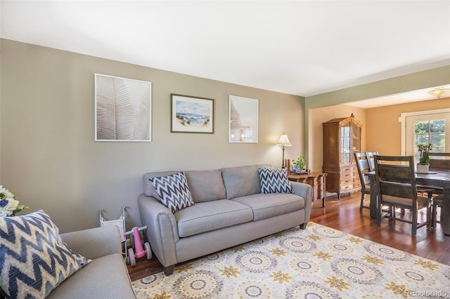 7780 S Kendall Blvd, Littleton, CO 80128 - living area with wood finished floors