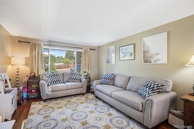 7780 S Kendall Blvd, Littleton, CO 80128 - living area with wood finished floors