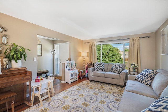 7780 S Kendall Blvd, Littleton, CO 80128 - living area featuring wood finished floors