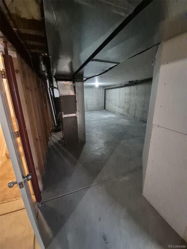 894 S Krameria St, Denver, CO 80224 - view of unfinished basement