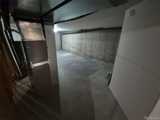 894 S Krameria St, Denver, CO 80224 - view of unfinished below grade area