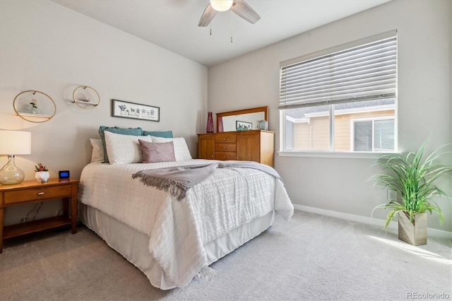 6737 S Tempe Ct, Aurora, CO 80016 - carpeted bedroom featuring baseboards and ceiling fan
