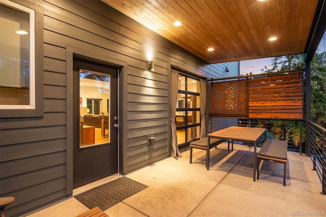 2669 N Cherry St, Denver, CO 80207 - view of patio with a balcony