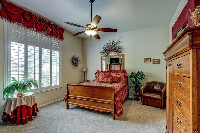 10292 Nickolas Ave, Highlands Ranch, CO 80130 - bedroom with carpet flooring and a ceiling fan