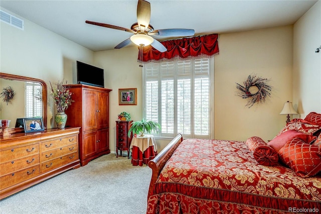 10292 Nickolas Ave, Highlands Ranch, CO 80130 - carpeted bedroom featuring a ceiling fan