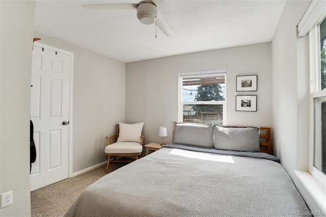 3175 S Pennsylvania St, Englewood, CO 80113 - carpeted bedroom featuring ceiling fan