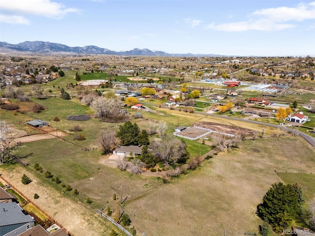 12940 W 75th Ave, Arvada, CO 80005 - aerial overview of property's location with a mountainous background