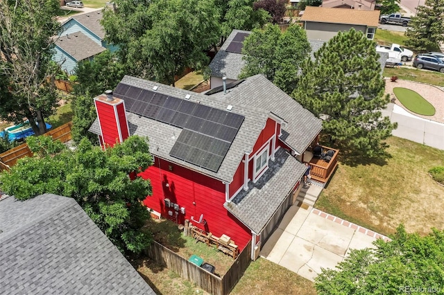 1024 Bromefield Dr, Fountain, CO 80817 - aerial view of property and surrounding area