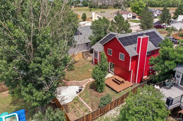 1024 Bromefield Dr, Fountain, CO 80817 - aerial perspective of suburban area