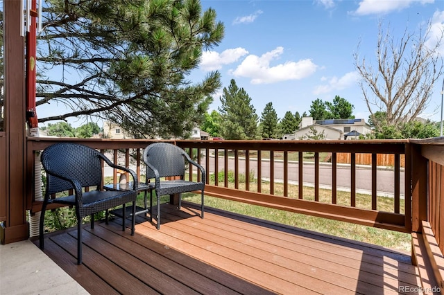 1024 Bromefield Dr, Fountain, CO 80817 - view of deck