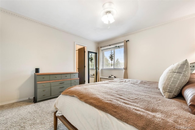 1024 Bromefield Dr, Fountain, CO 80817 - bedroom featuring ornamental molding and carpet flooring