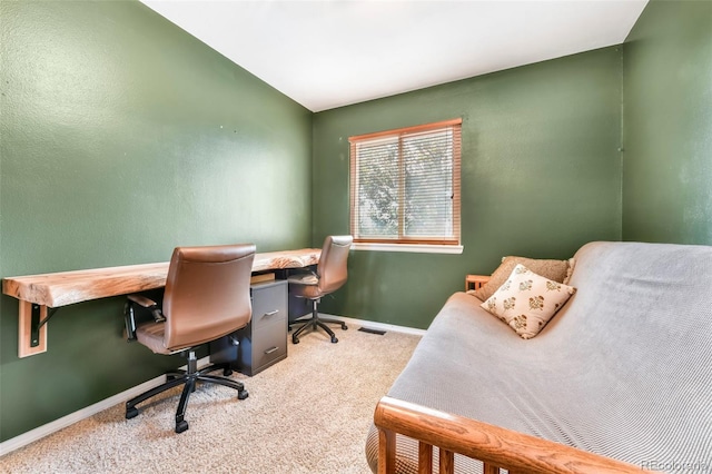 1024 Bromefield Dr, Fountain, CO 80817 - office area featuring carpet flooring and baseboards