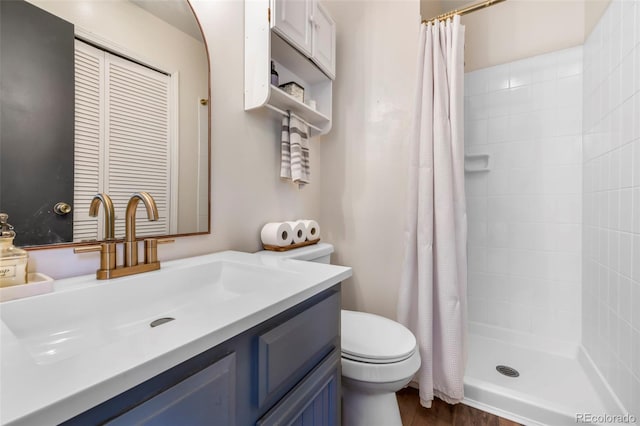 1024 Bromefield Dr, Fountain, CO 80817 - bathroom featuring vanity and tiled shower