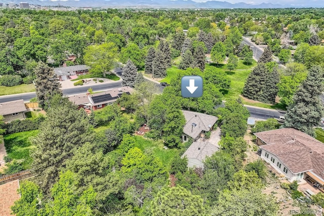 8600 W 2nd Ave, Lakewood, CO 80226 - drone / aerial view of a heavily wooded area