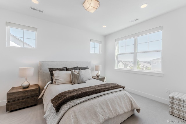 2141 Fountain Cir, Erie, CO 80516 - bedroom with carpet flooring, baseboards, and recessed lighting