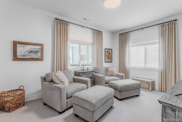 2141 Fountain Cir, Erie, CO 80516 - living area featuring carpet and baseboards