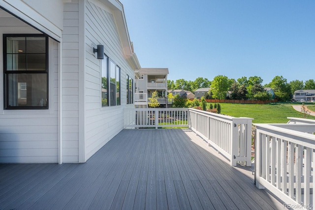 2141 Fountain Cir, Erie, CO 80516 - deck featuring a yard