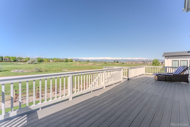 2141 Fountain Cir, Erie, CO 80516 - view of wooden terrace