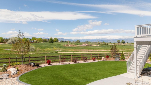 2141 Fountain Cir, Erie, CO 80516 - view of yard with a view of rural / pastoral area and a mountain view