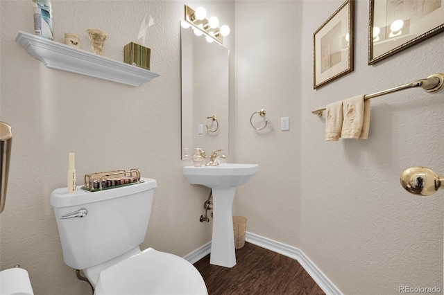 3325 W 111th Loop Unit C, Westminster, CO 80031 - half bath with toilet and wood finished floors