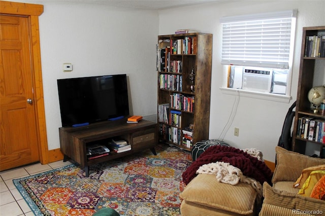 933 Skeel St, Brighton, CO 80601 - tiled living area with cooling unit