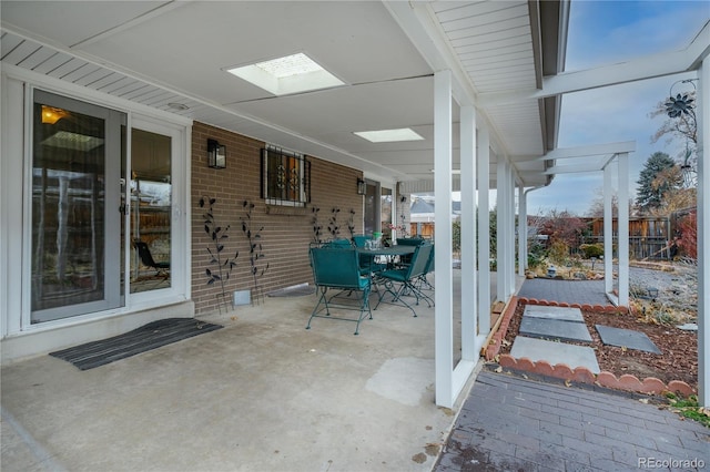 view of patio / terrace