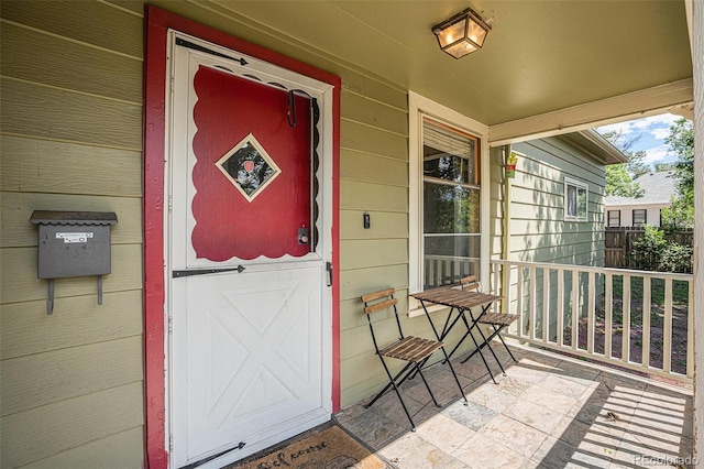 529 S Prospect St, Colorado Springs, CO 80903 - doorway to property with a porch