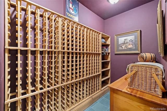 105 Windflower Ln, Frisco, CO 80443 - wine area with tile patterned flooring