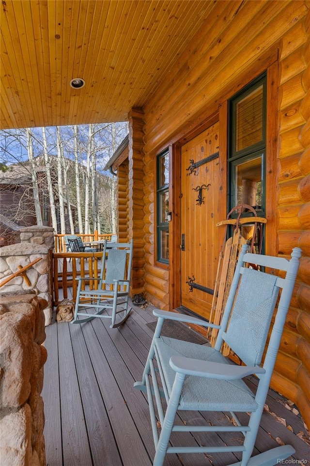 105 Windflower Ln, Frisco, CO 80443 - view of porch