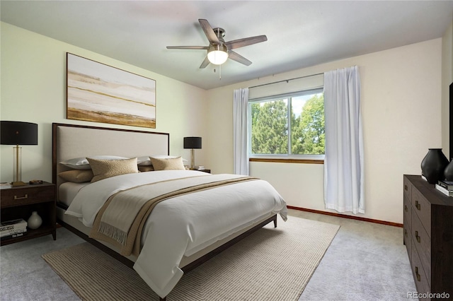 1313 Iris Cir, Broomfield, CO 80020 - carpeted bedroom with baseboards and ceiling fan
