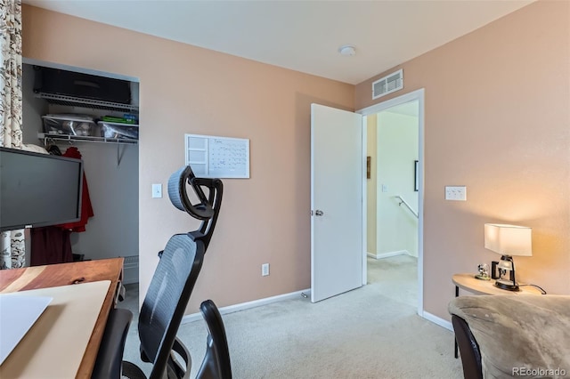5535 Flanders Way, Denver, CO 80249 - carpeted home office featuring baseboards