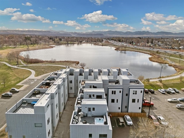 3101 W 47th Ave Unit 14, Denver, CO 80211 - bird's eye view of a water and mountain view