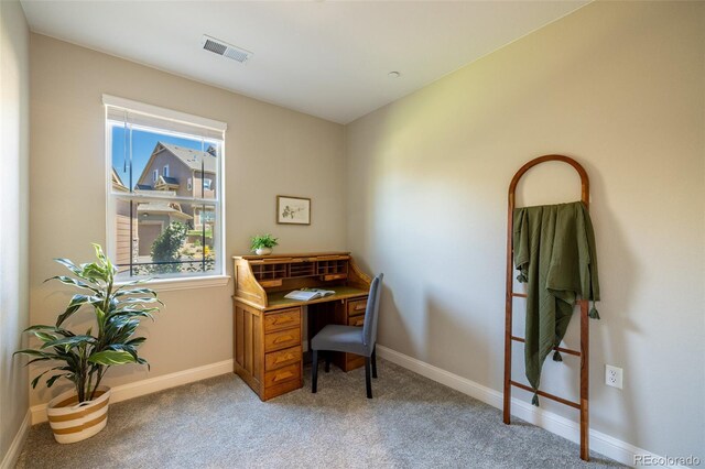 9992 W Victoria Pl Unit 103, Littleton, CO 80127 - home office with light carpet