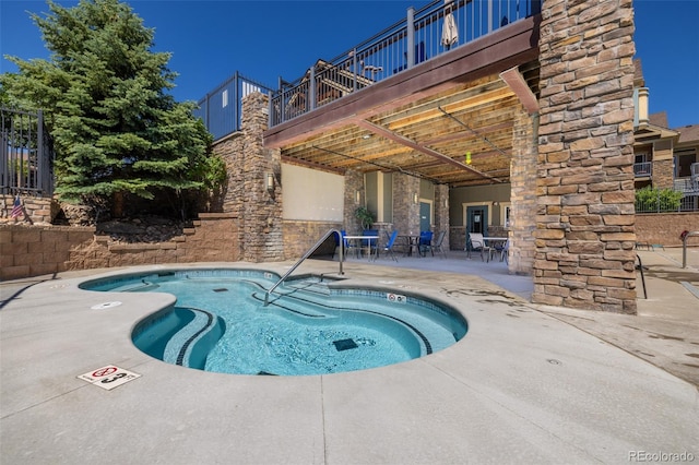 9992 W Victoria Pl Unit 103, Littleton, CO 80127 - view of pool featuring a patio and a swimming pool