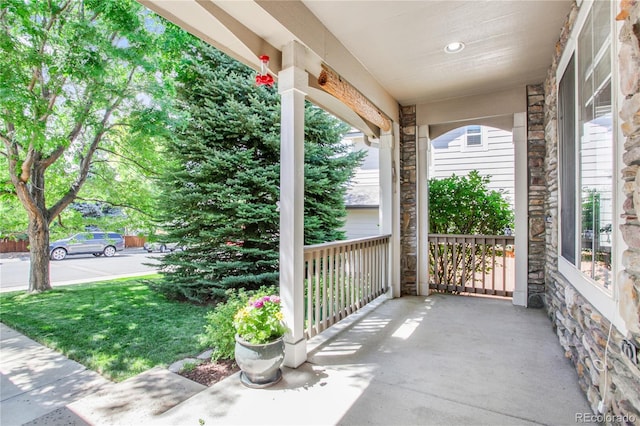 9644 S Estes Way, Littleton, CO 80127 - view of covered porch