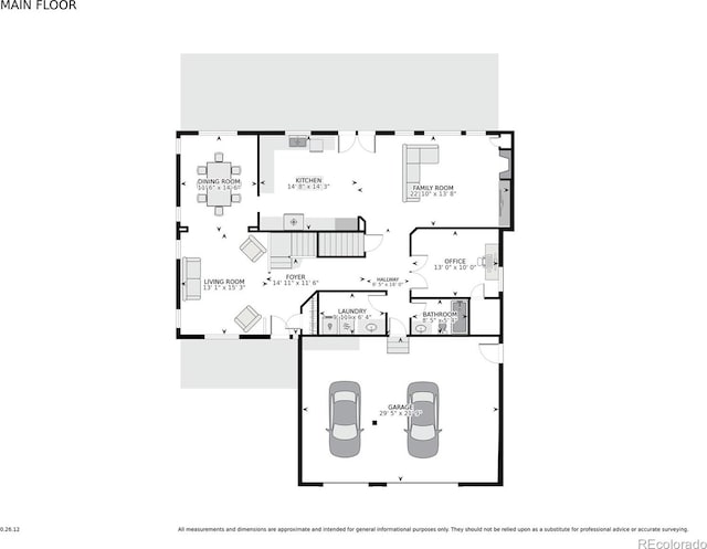 9644 S Estes Way, Littleton, CO 80127 - view of home floor plan