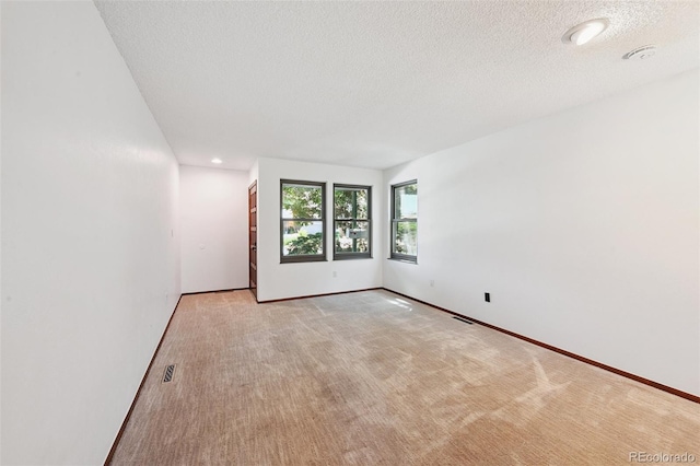 9125 Lowell Ct, Westminster, CO 80031 - empty room featuring light carpet, a textured ceiling, and a smoke detector