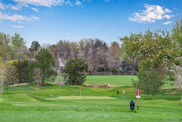 9980 Newton Ct, Westminster, CO 80031 - view of home's community featuring a yard and view of golf course