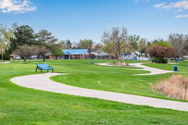 9980 Newton Ct, Westminster, CO 80031 - view of property's community with a lawn