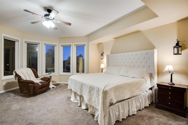 9980 Newton Ct, Westminster, CO 80031 - bedroom featuring carpet, baseboards, and a ceiling fan