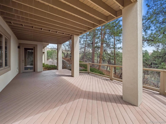 902 Anaconda Ct, Castle Rock, CO 80108 - view of deck