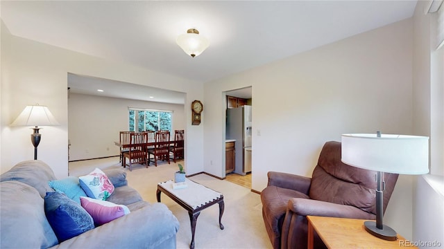 7865 S Lafayette Ct, Centennial, CO 80122 - living room with light carpet and baseboards