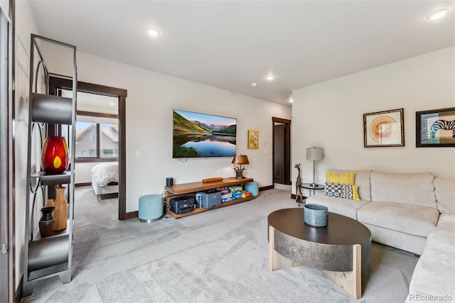 14 E Baron Way, Silverthorne, CO 80498 - living room with carpet flooring and recessed lighting